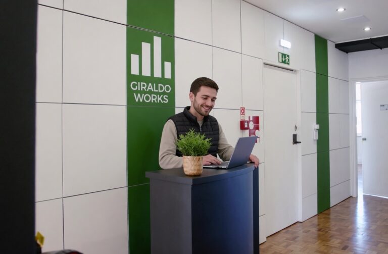 Receção da Giraldo Works na Rua Castilho, Lisboa